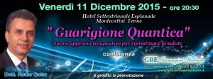 Guarigione Quantica @ Hotel Settentrionale Esplanade | Montecatini Terme | Toscana | Italia